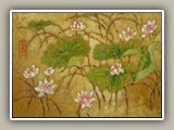lotosy na bagnie 24 x 17 cm